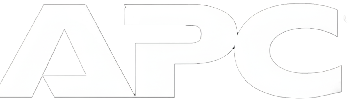 APC Banner Logo (white, no bkgnd) APC by Schneider Electric